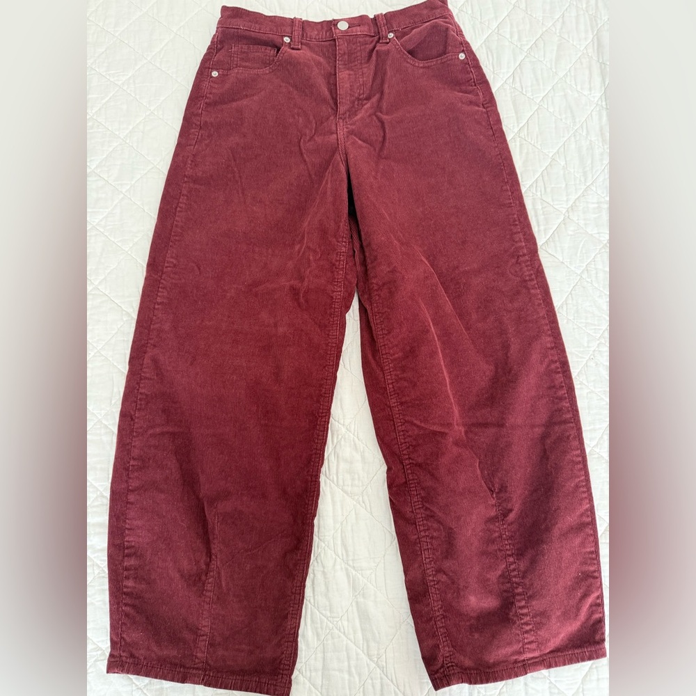Universal Thread Maroon Corduroy Trousers